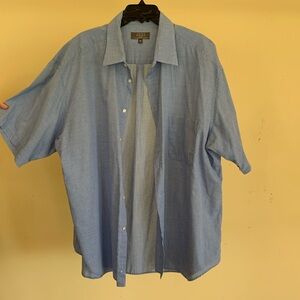 Liz Claiborne Crazy Horse Men’s Short Sleeve Button Down Shirt